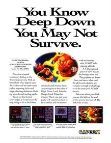 Advanced Dungeons & Dragons: Eye of the Beholder