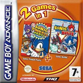2 Games in 1: Sonic Battle + Sonic Pinball Party