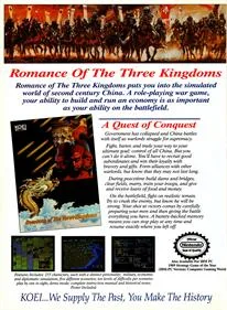 Romance of the Three Kingdoms