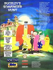 The Addams Family: Pugsley's Scavenger Hunt