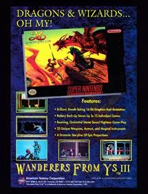 Ys III: Wanderers from Ys