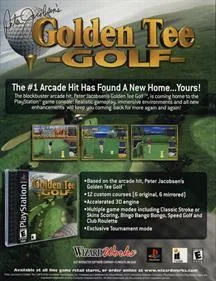 Peter Jacobsen's Golden Tee Golf