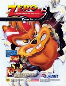 Zero the Kamikaze Squirrel