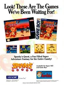 Spanky's Quest