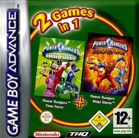 2 Games in 1: Power Rangers: Ninja Storm / Power Rangers: Time Force