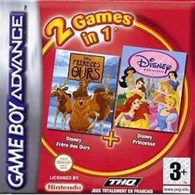 2 Games in 1: Disney Princess + Brother Bear