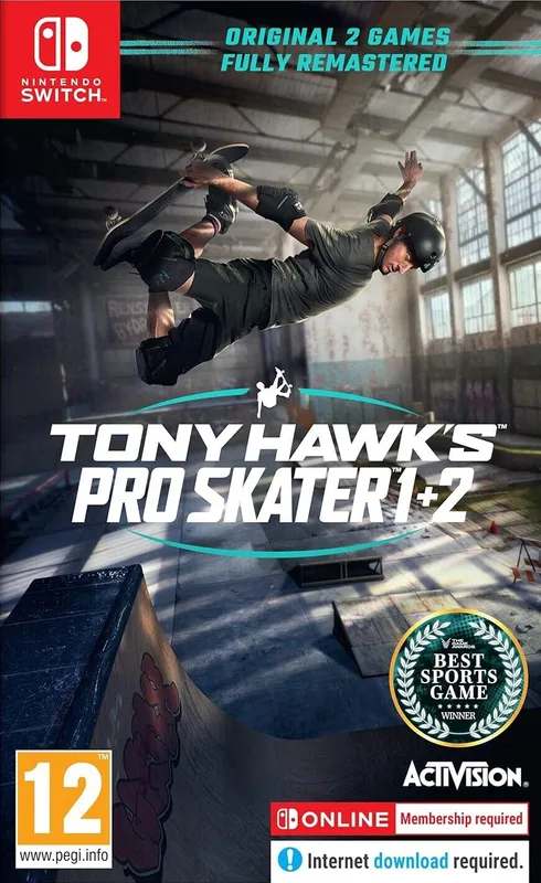 Tony Hawk's Pro Skater 1 + 2