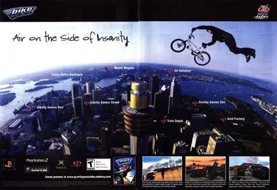 Gravity Games Bike: Street. Vert. Dirt