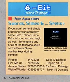 8-Bit Hero Trainer