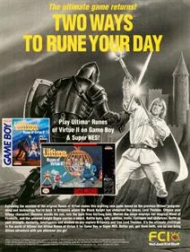Ultima: Runes of Virtue II