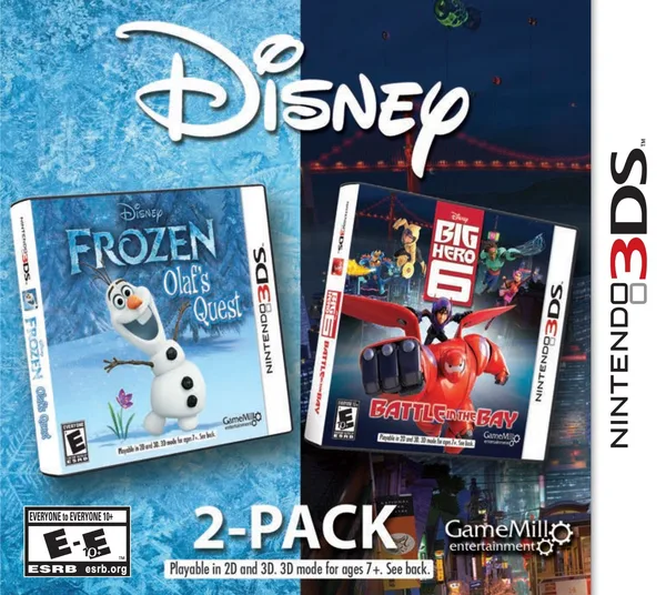 Disney 2-Pack: Frozen: Olaf's Quest / Big Hero 6: Battle in the Bay