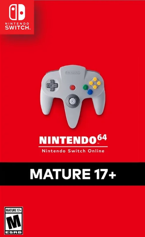 Nintendo 64 Nintendo Switch Online MATURE 17