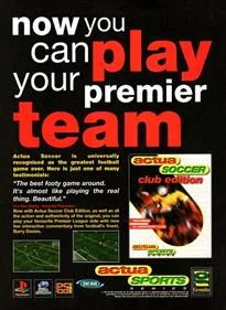 Actua Soccer Club Edition