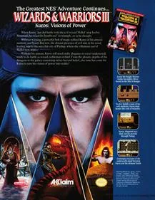 Wizards & Warriors III: Kuros: Visions of Power