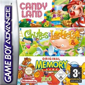 3 Game Pack!: Candy Land / Chutes and Ladders / Original Memory Game