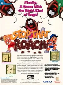 Stop That Roach!