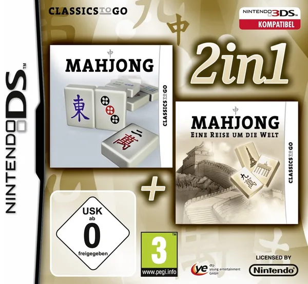 2 in 1: Mahjong + Mahjong Around the World