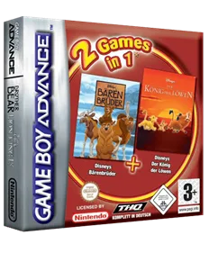 2 Games in 1: Brother Bear + The Lion King