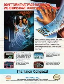 The Krion Conquest